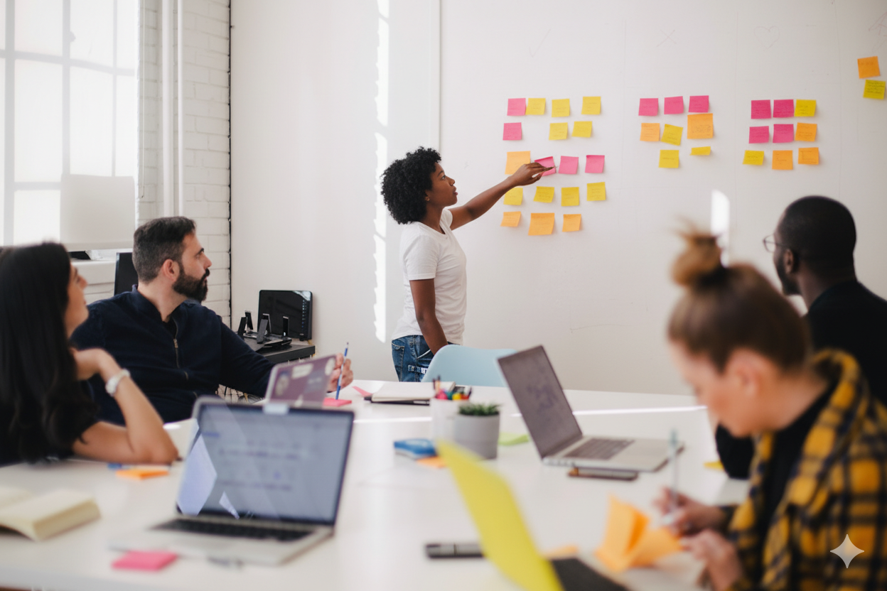 Team celebration at web and software development company Lagos Nigeria